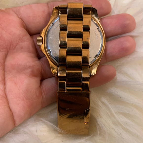 Fossil watch (gold) - Picture 2 of 2